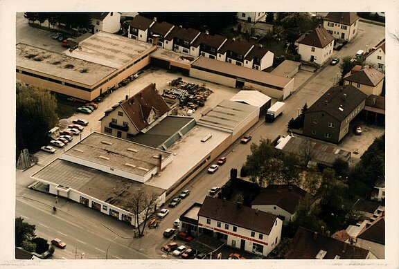 The Altdorfer Straße site in the 1980s The Altdorfer Straße site in the 1980s
