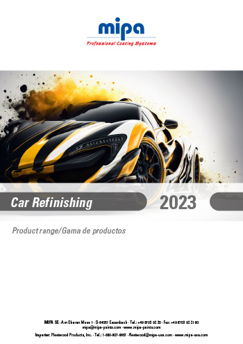 Product range Car refinishing